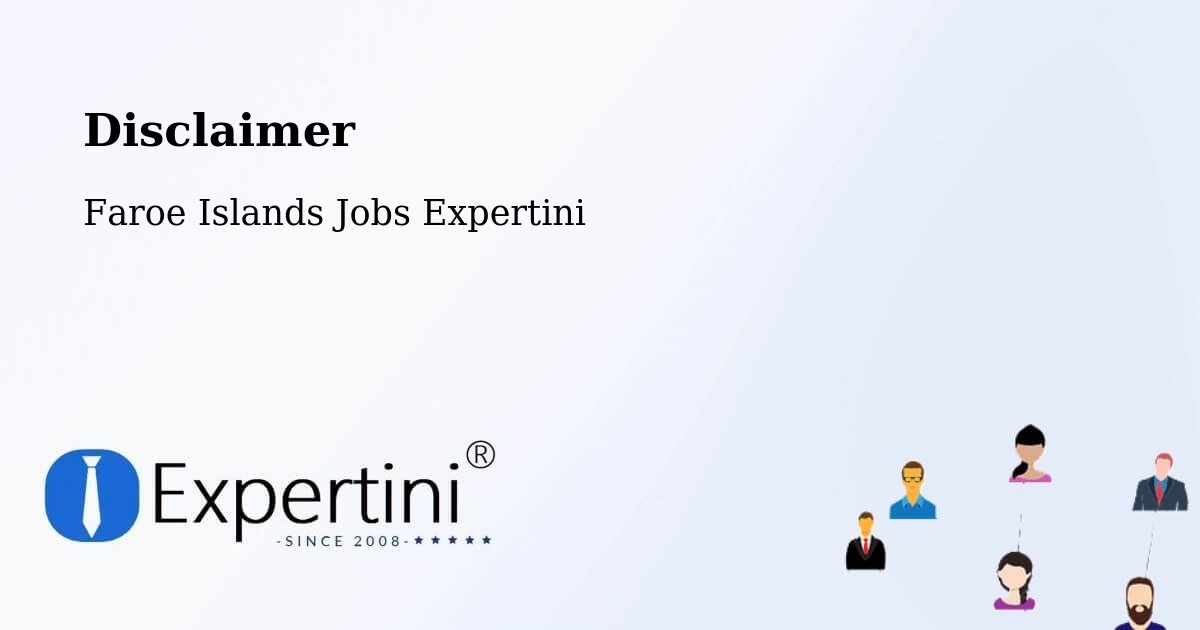Disclaimer – Gøta - Faroe Islands Jobs Expertini